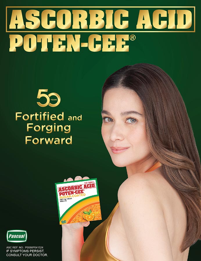 Bea Alonzo, Poten-Cee's brand ambassador since the launch of the tagline Beauty of Immunity