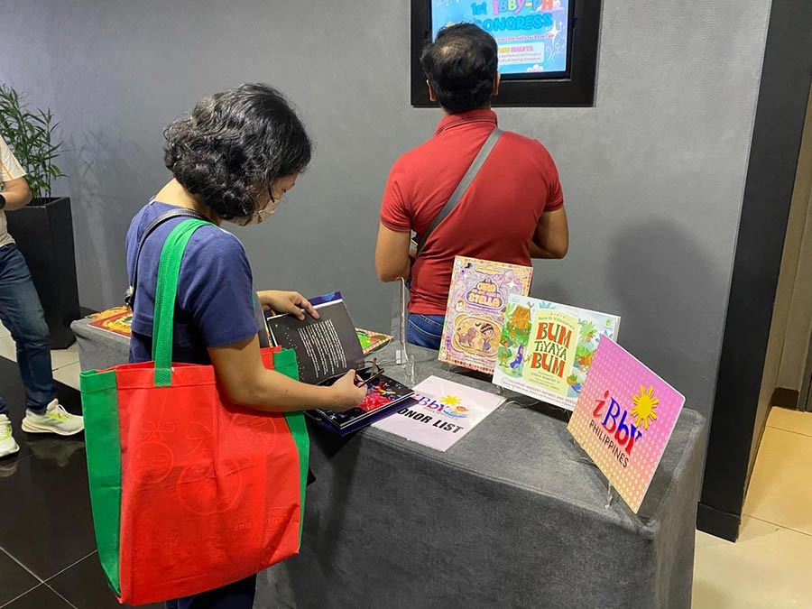 An attendee at the IBBY-PH Congress