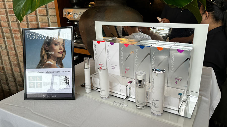 A glimpse of Teoxane’s advanced dermal filler range.