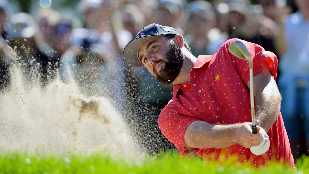 SCHEFFLER: Named as PGA Tour’s Player of the Year for the third straight year.