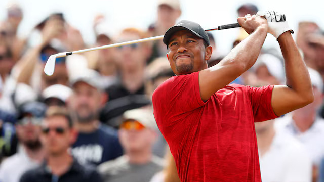 STILL HAS IT: Tiger Woods is eyeing to return to competitive play next year.