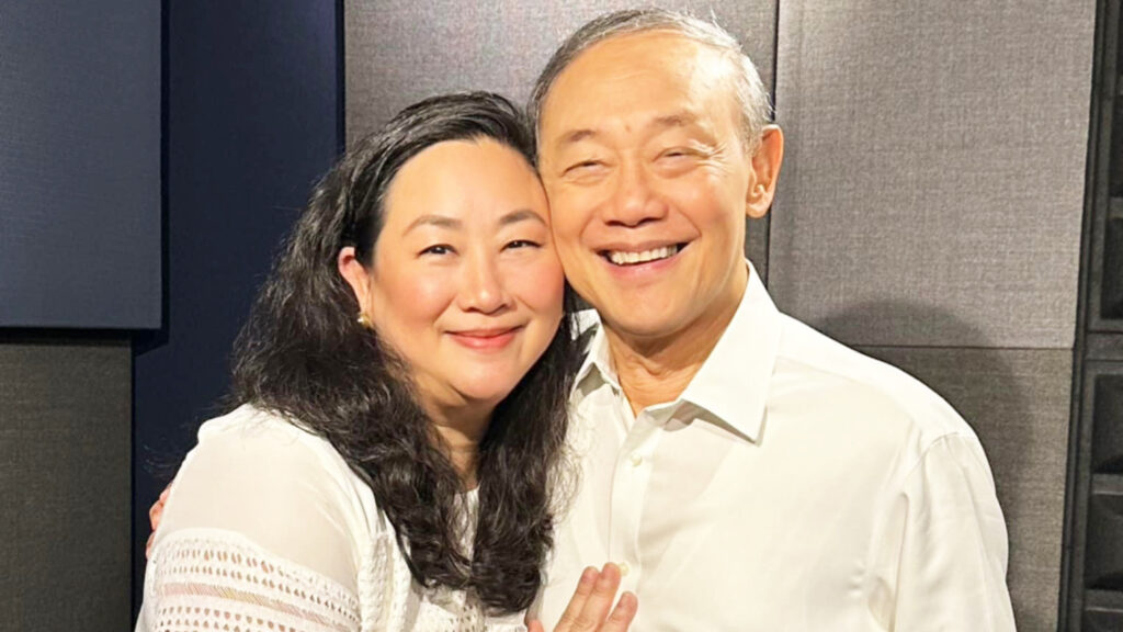 Pia Avecedo and Jose Mari Chan