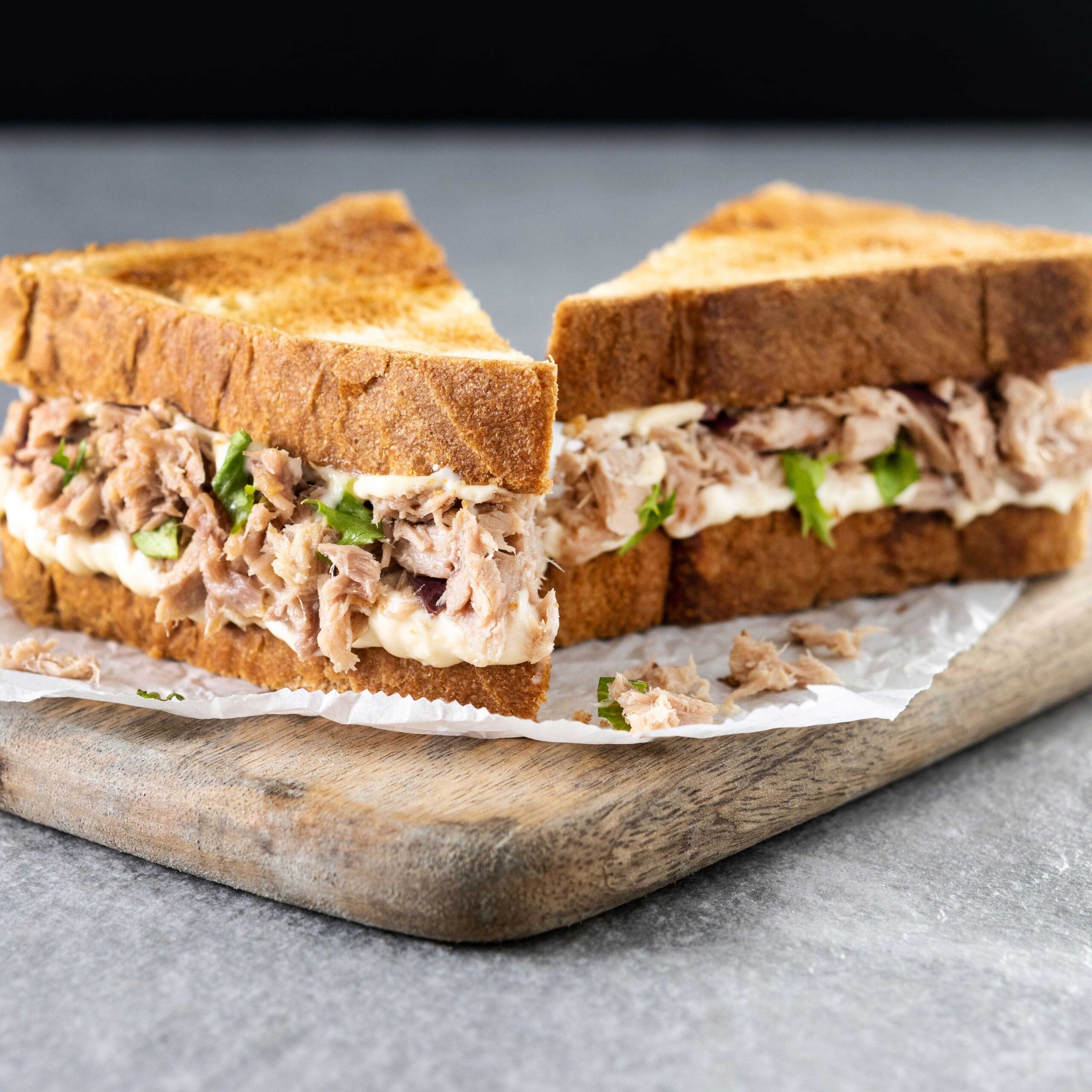 Sandwich made with Century Tuna with Calamansi