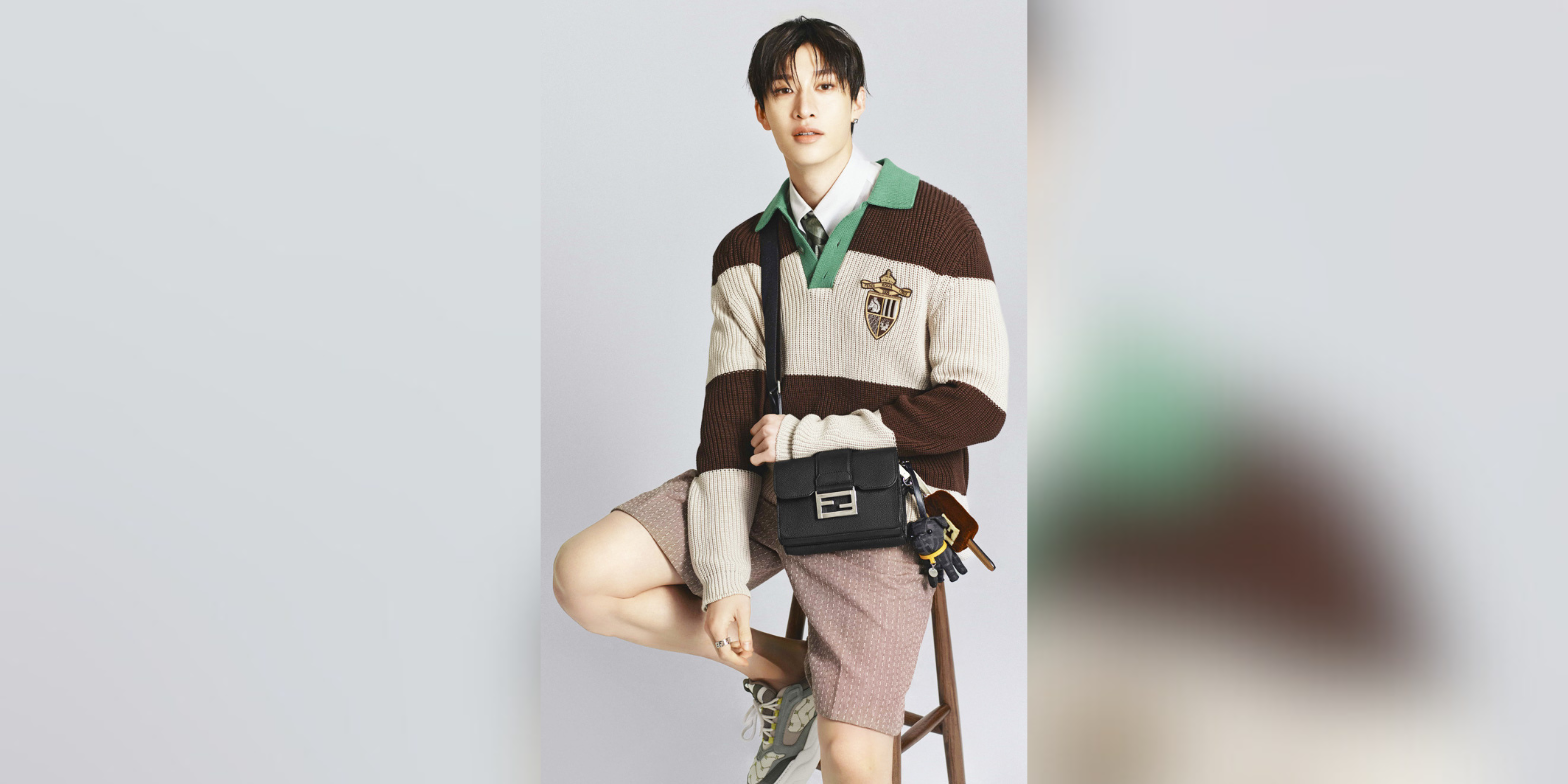 FENDI Ambassador Bang Chan from Stray Kids