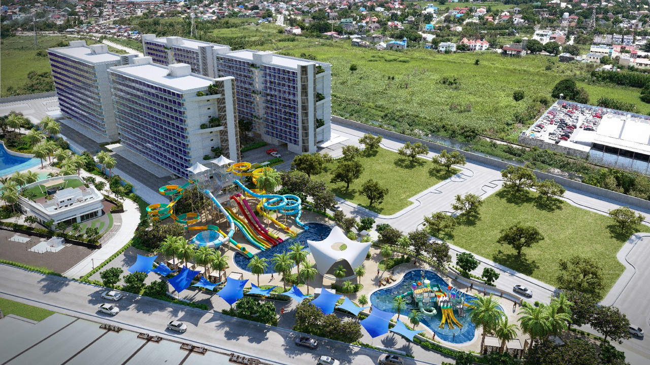 Azure North Phase 2 - Mid-rise Enclave and Waterpark.