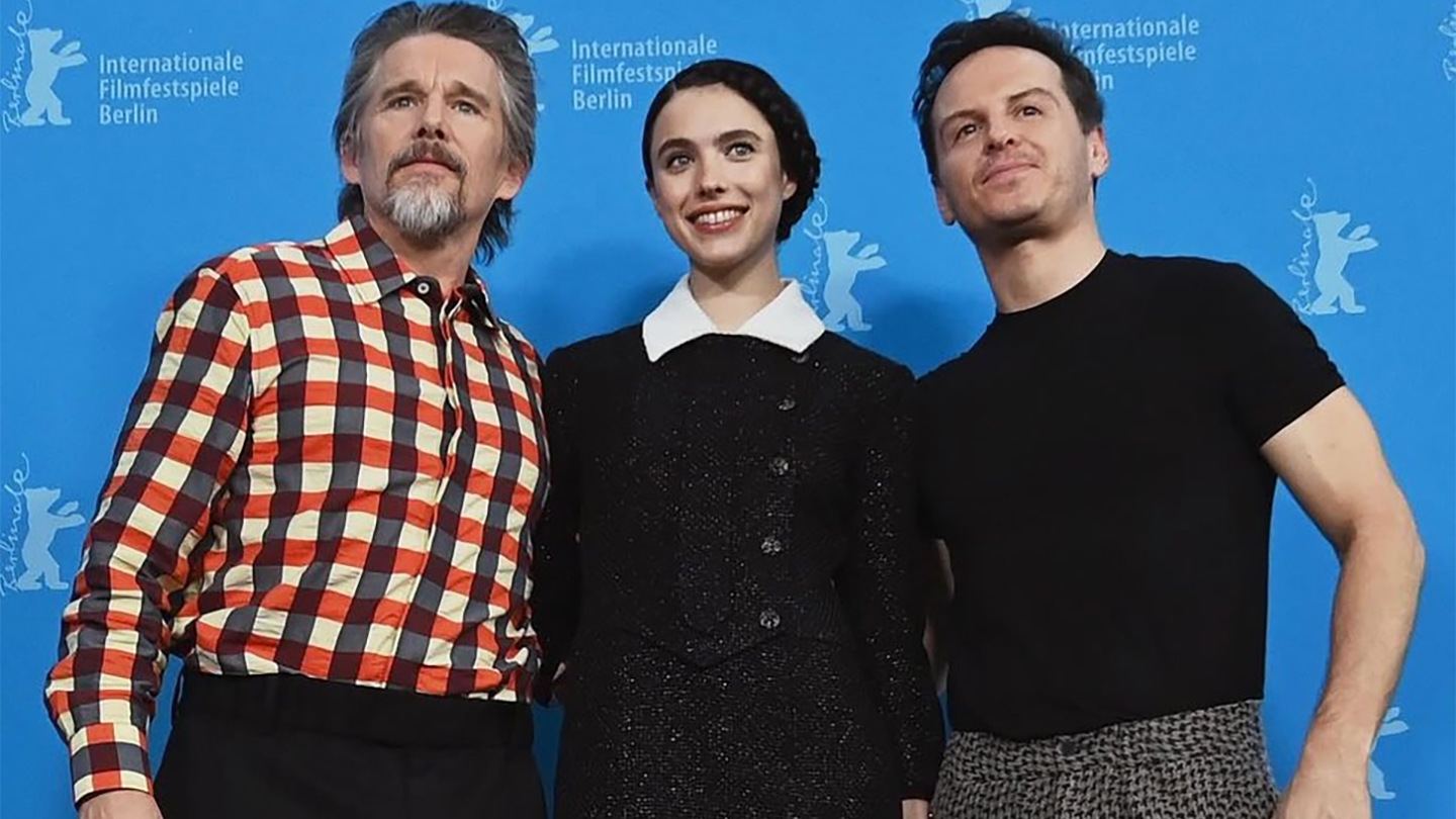 Ethan Hawke, Margaret Qualley and Andrew Scott