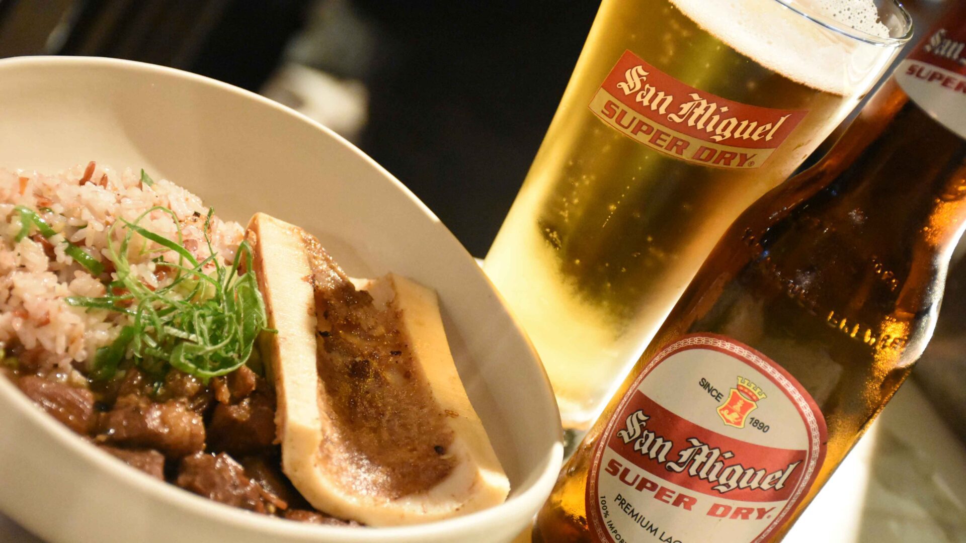 Bone Marrow Pares with Super Dry
