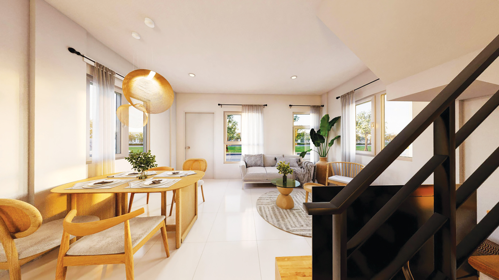 The interior of Westwoods Heights homes.