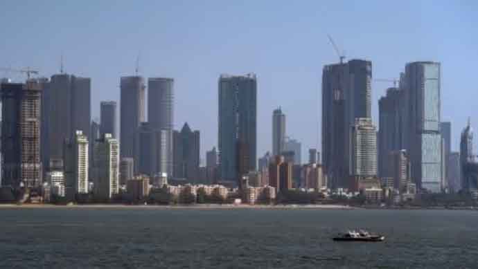 Mumbai's financial district skyline. (Reuters Photo)