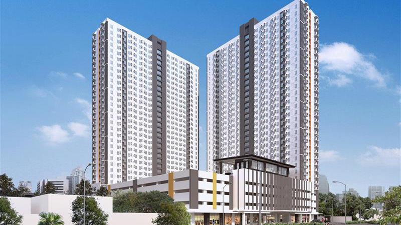 Artist’s perspective of the Avida Towers Makati Southpoint.