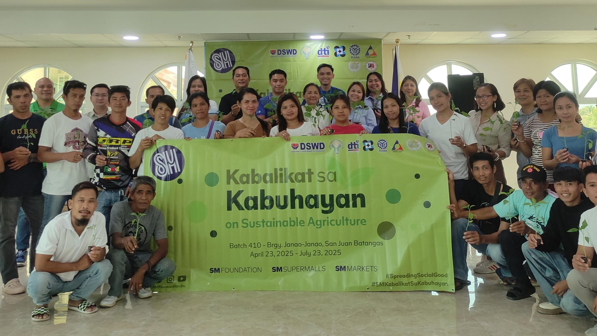 The SM Foundation has launched its Kabalikat sa Kabuhayan (KSK) program in Southern Luzon.