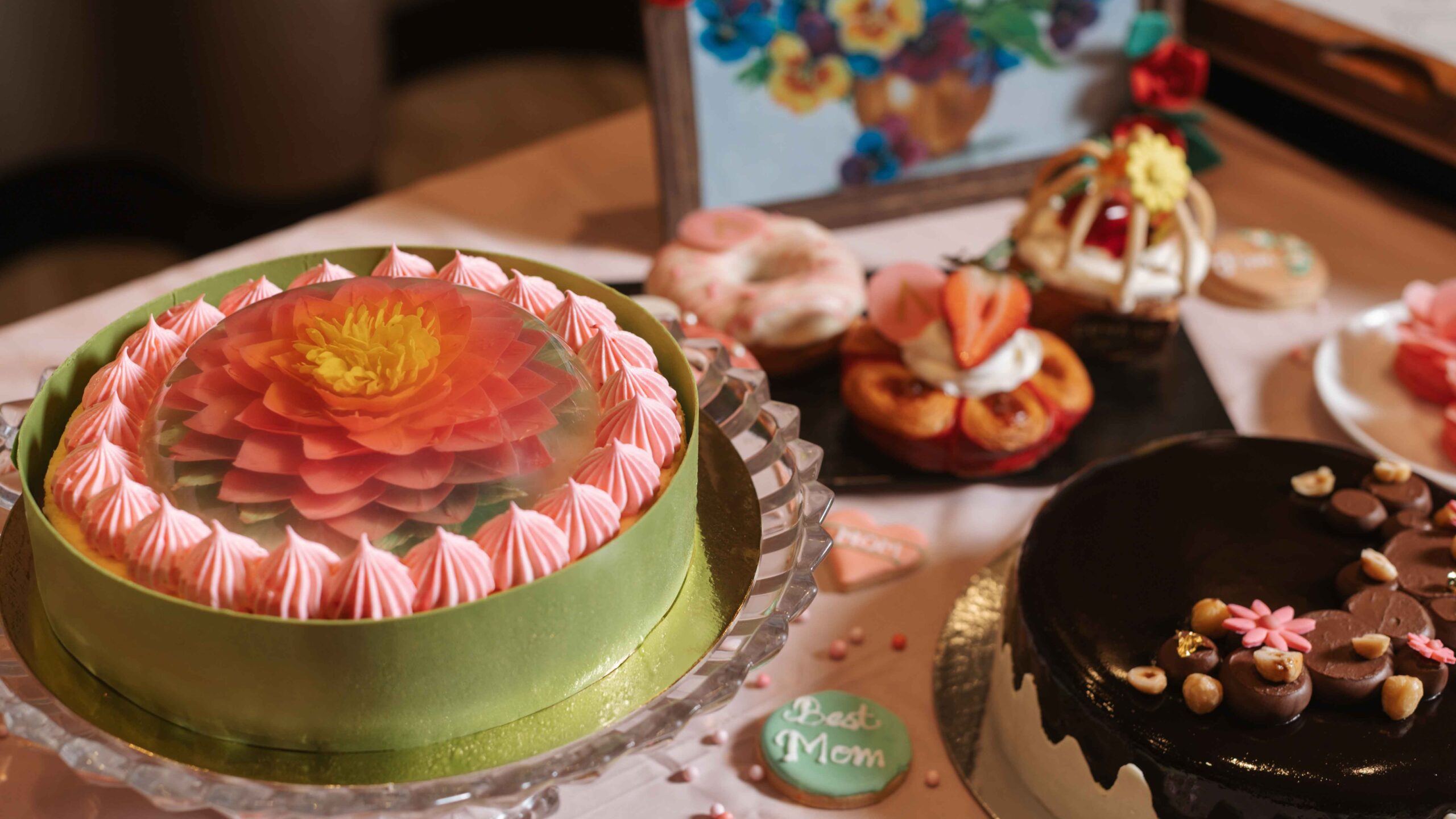 Bru Coffee Bar offers exquisitely crafted cakes and pastries. Bru Coffee Bar offers exquisitely crafted cakes and pastries.