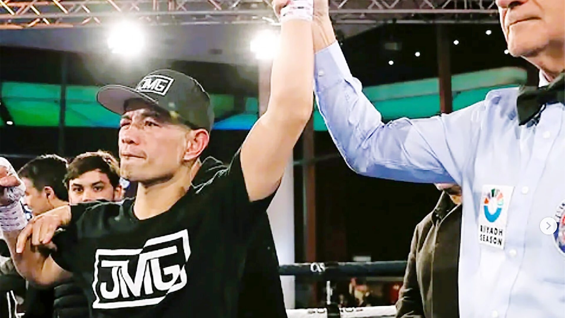WINNER: Nonito Donaire scores a unanimous decision win.